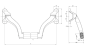 Preview: Wilka Stangengriff Standflg. m. kurz Schild Nr. 4905